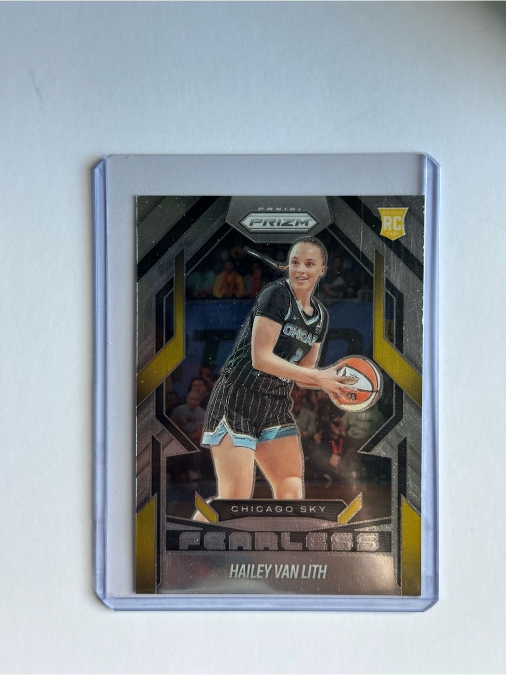 Panini Hailey Van Lith Trading Card - Black/Yellow